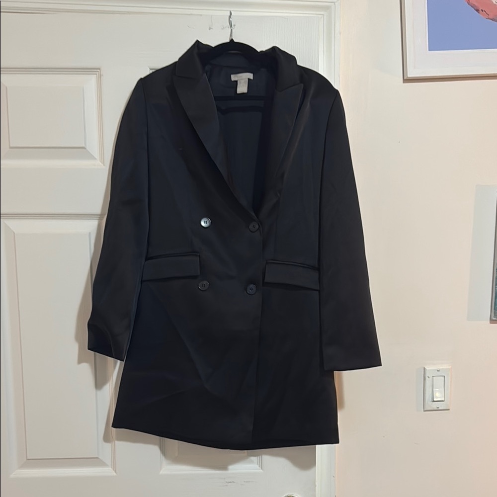 Black Blazer Dress